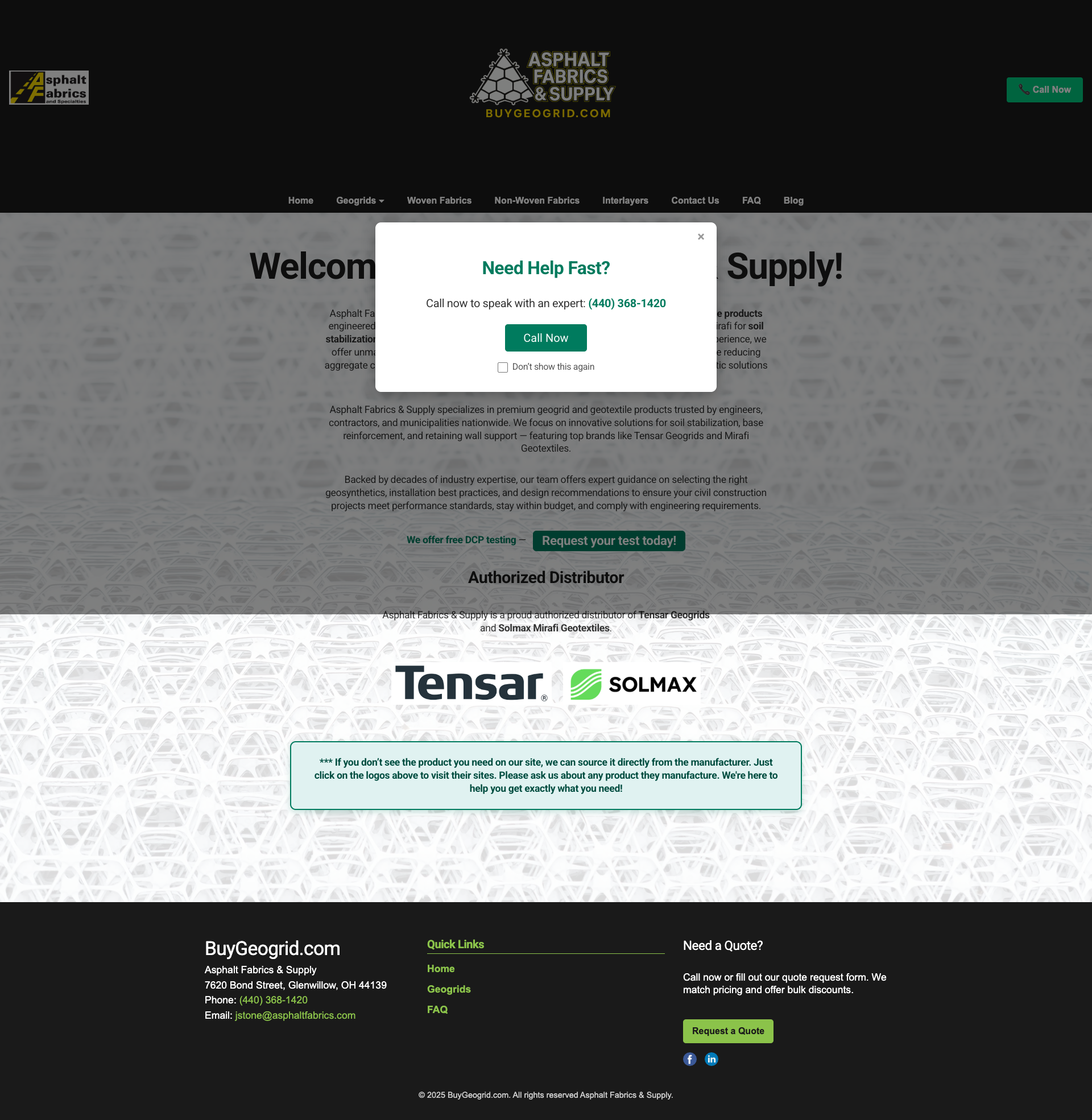 Old Squarespace homepage